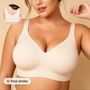 Soft intentions Cream Seamless Jelly  Bra